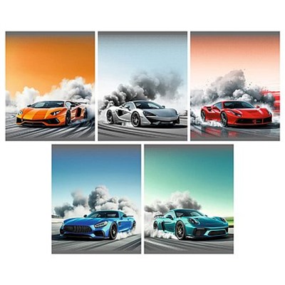 Тетрадь  48л клетка "Крутящий момент" ТК489631 Listoff