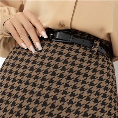 Юбка с ремешком, Не смущайте собеседника (с ремешком)