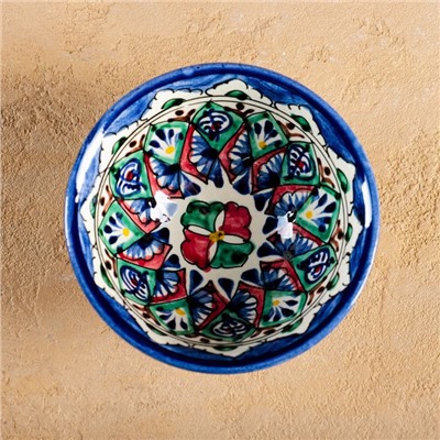 Пиала для чая Риштанская Керамика «Узоры», 200 мл, d=11 см, МИКС