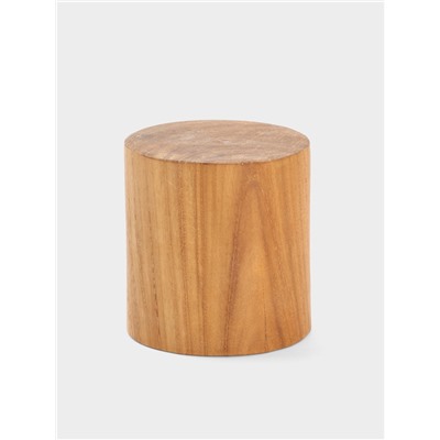 Стакан, 8×8×8 см, тиковое дерево