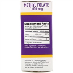 Superior Source, метилфолат, 1000 мкг, 60 таблеток
