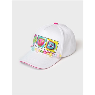 Кепка текстильная для девочек