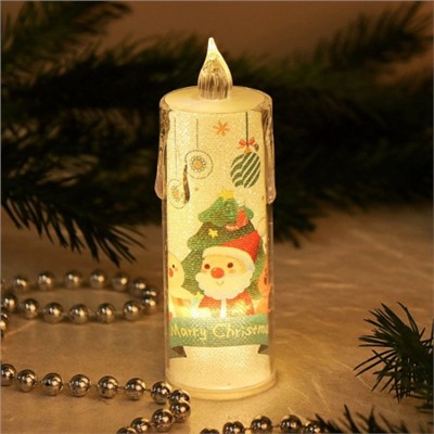 Свеча светодиодная новогодняя 13 см / VFR-45 /уп 480/