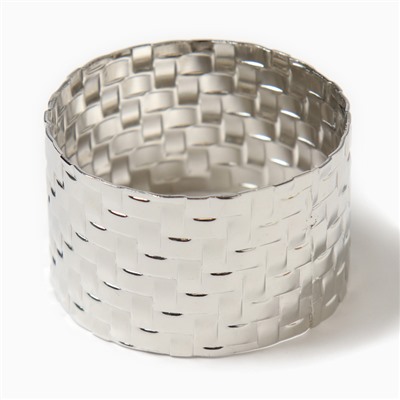 Набор салфеток с декоративными кольцами «Этель» Lavender, 40×40 см - 2 шт., 100% хлопок, саржа