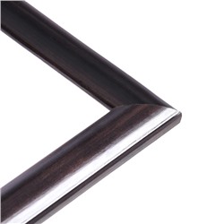 Рама для картин (зеркал) 40×50×2.6 см, дерево, Berta, темно-коричневая