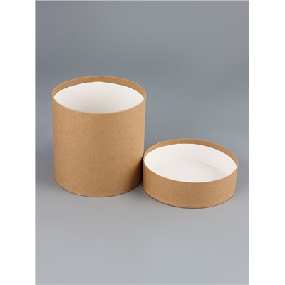 Набор круглых подарочных коробок «Стиль» 3 в 1 - 18×16×13 см