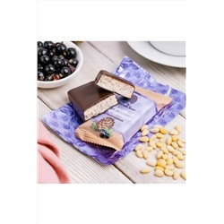 Конфеты "Кедровый марципан" с чёрной смородиной 40г ЭКОПРОДУКТЫ, 1187570