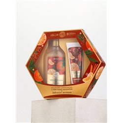 Подарочный набор новогодний «Заветное желание», гель для душа 300 мл и лосьон для тела 85 мл, URAL LAB