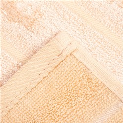 Полотенце махровое "Этель" Bamboo Biege 70х130 см, 70% хл, 30% бамбук, 450гр/м2