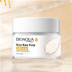Крем для лица с экстрактом риса BIOAQUA , 50 гр. (Срок 14.10.2025)