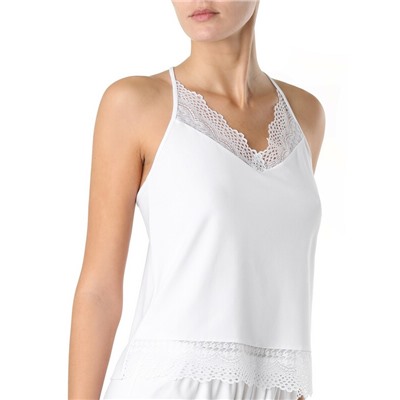 Топ женский CONTE Топ из бамбукового полотна с кружевом COMFORT LOUNGEWEAR COMFORT LOUNGEWEAR LHW 98