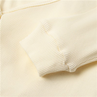 Комбинезон детский MINAKU: Basic Line BABY, рост 62-68 см, молочный