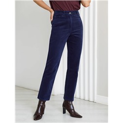 Брюки из эластичного микро-вельвета