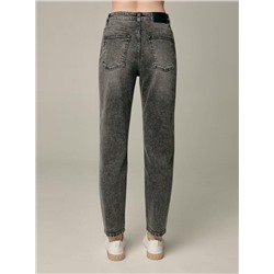 Mom Fit CONTE CON-607 Джинсы mom на пуговицах из денима оксидной варки