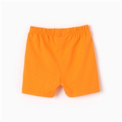 Шорты для мальчика, цвет оранжевый, рост 80 см