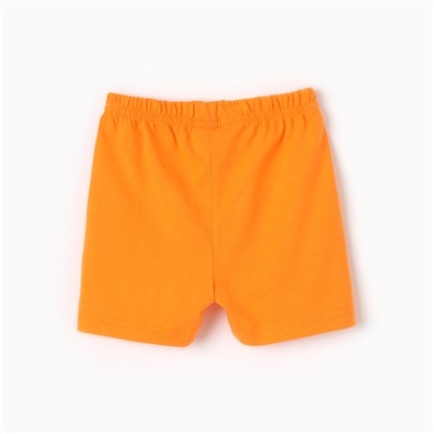 Шорты для мальчика, цвет оранжевый, рост 80 см