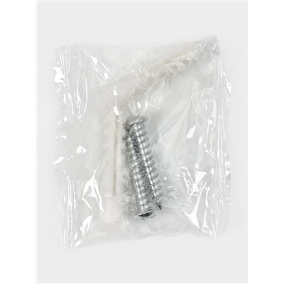 Диспенсер механический для антисептика и жидкого мыла, 500 мл, серебристый