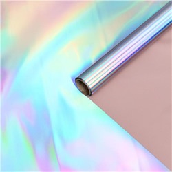 Пленка для цветов и букетов, перламутровая, 58 см × 5 м