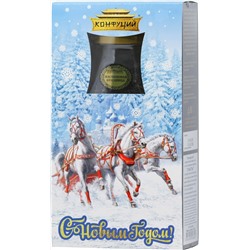 Конфуций. Новый год. Набор Чайная пара. Счастье 120 гр. карт.упаковка