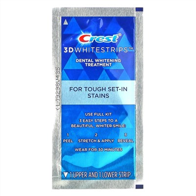 Crest, 3D Whitestrips, Classic Vivid, комплект для отбеливания зубов, 20 полосок