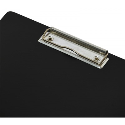 Планшет (доска с зажимом) А4 пластик черный NM3012 0,90мм inФОРМАТ