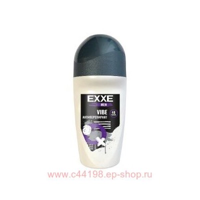 EXXE Дезодорант-Ролик мужской VIBE 50 мл 1645