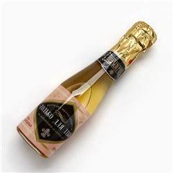 Новогодний подарочный набор косметики «Для тебя», гель для душа шампанское 250 мл и бомбочки для ванны 5×40 г, Чистое счастье