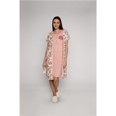 Mad-612 (Комплект халат+сорочка женские, MaDo )