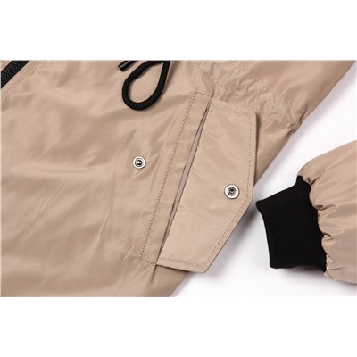 Утепленный плащ-бомбер