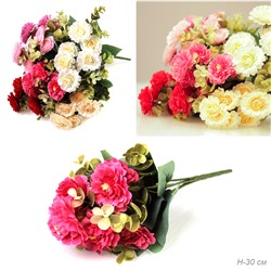 Цветок искусственный 30 см / ZJ3155 /уп 2/200/600/