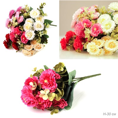 Цветок искусственный 30 см / ZJ3155 /уп 2/200/600/