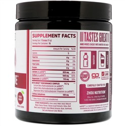 Zhou Nutrition, Keto Drive, Revved, Black Cherry, 240 g (8.47 oz)