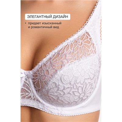 Бюстгальтер кружевной OIRO с цветочным принтом MARTA 2806 НАТАЛИ, 1195411