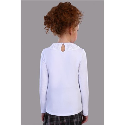Блузка для девочки Вероника 13141 (Белый)
