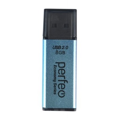 USB-флеш-накопитель PERFEO  8GB E03 Blue economy series Perfeo