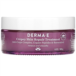 Derma E, Crepey Skin Repair Treatment, 6 oz (180 g)