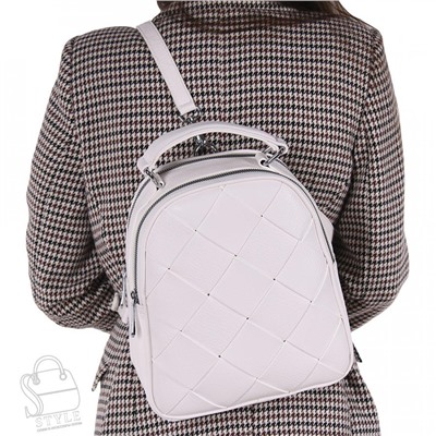 Рюкзак женский 69138-1 white Velina Fabbiano-Safenta