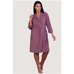 Розали - халат коричневый