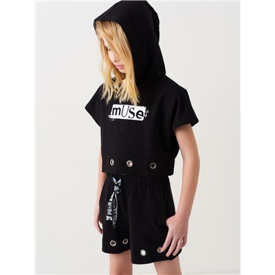 Джемпер трикотажный для девочек (футболка)