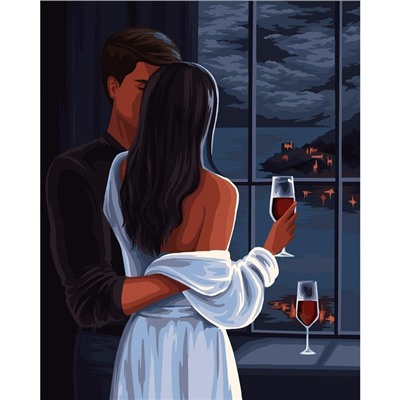 Картина по номерам для взрослых на холсте с подрамником «Свидание», 40×50 см