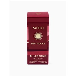 Парфюмерная вода женская Milestone MOUJ RED ROCKS, 35 мл (по мотивам Amouage Crimson Rocks)