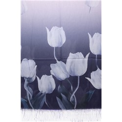 Палантин D2323 Тюльпаны