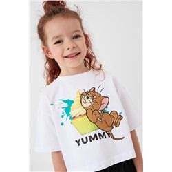 Фуфайка трикотажная для девочек (футболка) PLAYTODAY, 1240320