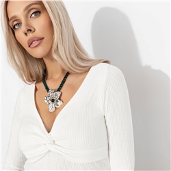 Лонгслив в рубчик, Обнять взглядом