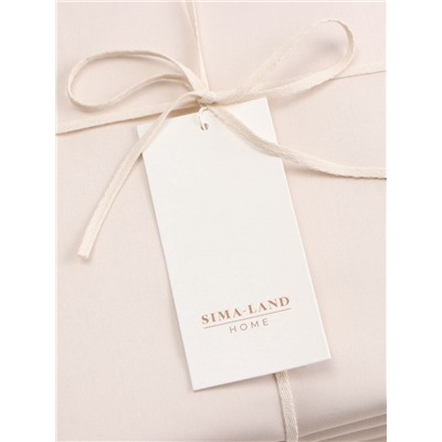 Простыня 1.5-спальная SL Home Nude, 160×235 см, сатин 300ТС, хлопок 100%