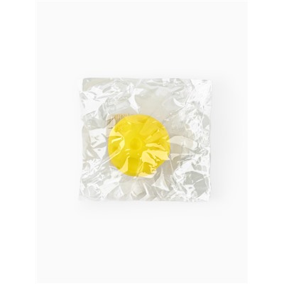 Игрушка пищащая «Мячик планета» для собак, 6.5 см, желтая