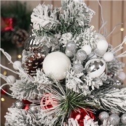 Искусственная ёлка настольная «Зимнее волшебство. Принцесса», 43×23 см, ПВХ ветки отгибаются