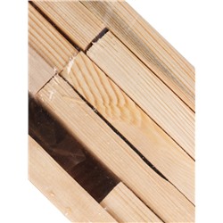 УЦЕНКА Стеллаж деревянный 4 полки 118 х 64 х 27,5 см