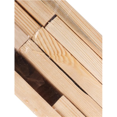 УЦЕНКА Стеллаж деревянный 4 полки 118 х 64 х 27,5 см