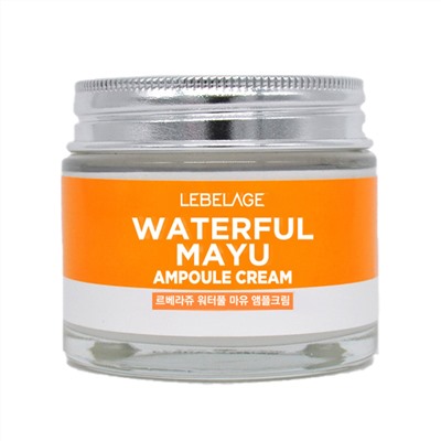 Lebelage Питательный aмпульный крем с лошадиным жиром / Ampoule Cream Waterful Mayu, 70 мл